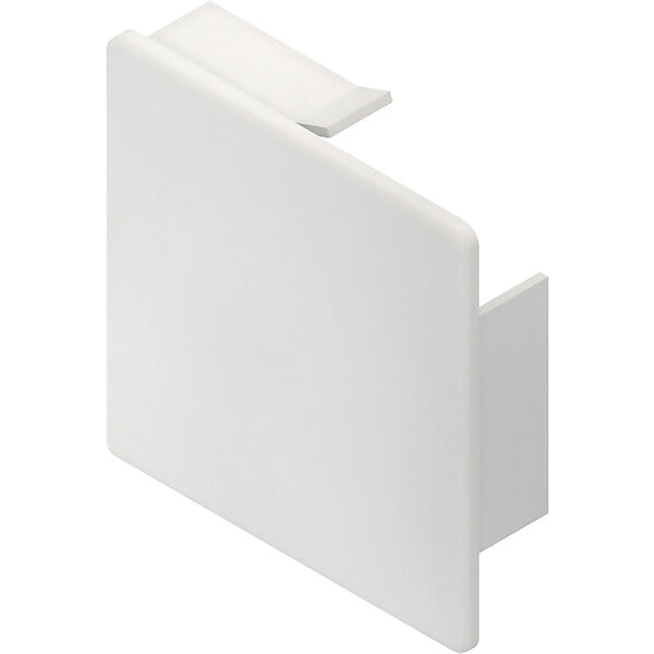 HKL Endstück rws 60x60 RAL9010 ES6060.3